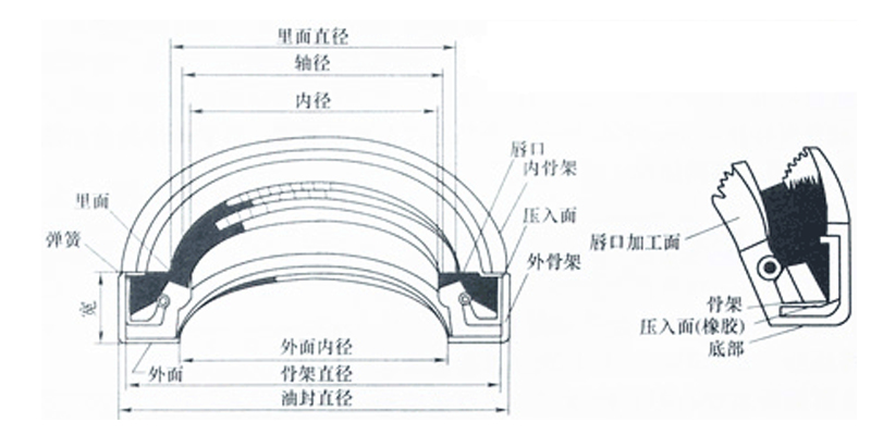 【產(chǎn)品分享】骨架油封的三種形式